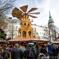 Munich Christkindlmarkt at the Rindermarkt (1944 visitas) The Christkindlmarkt at Rindermarkt is one of Munich's oldest Christmas markets. A giant Christmas p... Munich Christkindlmarkt at the Rindermarkt
